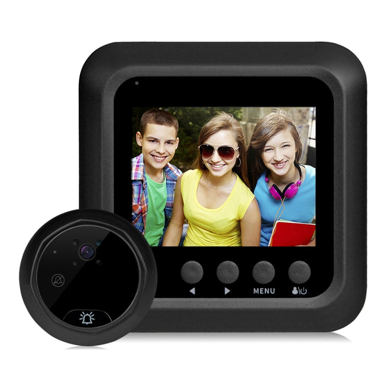 W5 2.4 inch Screen 2.0MP Security Camera No Disturb Peephole Viewer Doorbell, Support TF Card / Night Vision / Video Recording, W5 W5 2.4 inch Screen 2.0MP Security Camera No Disturb Peephole Viewer Doorbell, Support TF Card / Night Vision / Video Recording, W5